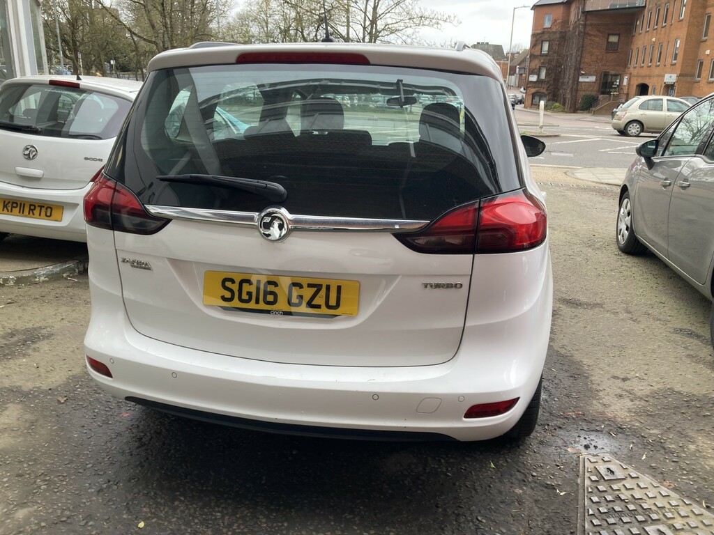Vauxhall Zafira Tourer 1.4 I Turbo Design SG16GZU White #4