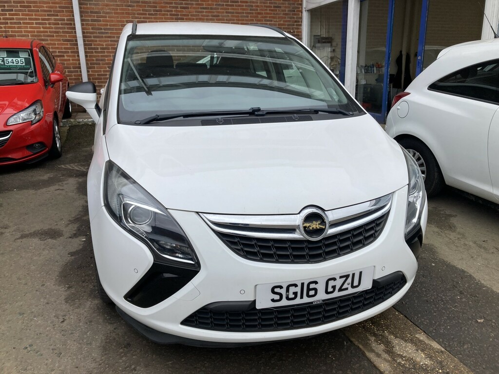 Vauxhall Zafira Tourer 1.4 I Turbo Design White