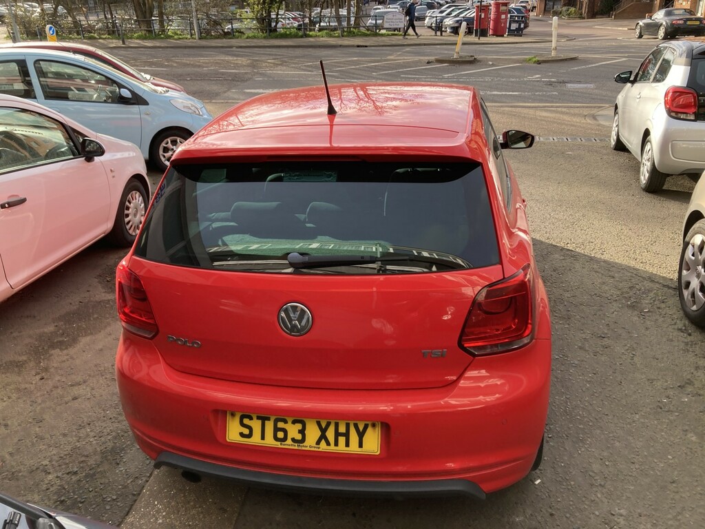 Volkswagen Polo 1.2 Tsi R-line ST63XHY Red #5