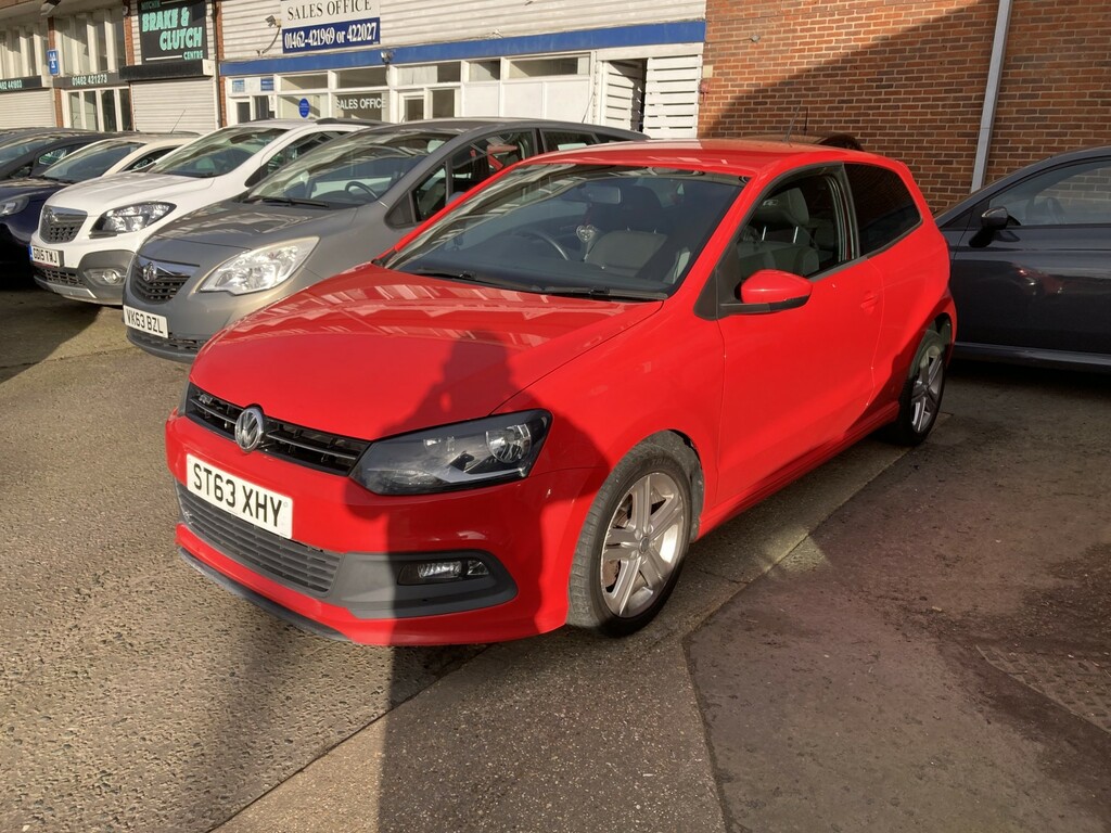 Volkswagen Polo 1.2 Tsi R-line ST63XHY Red #3
