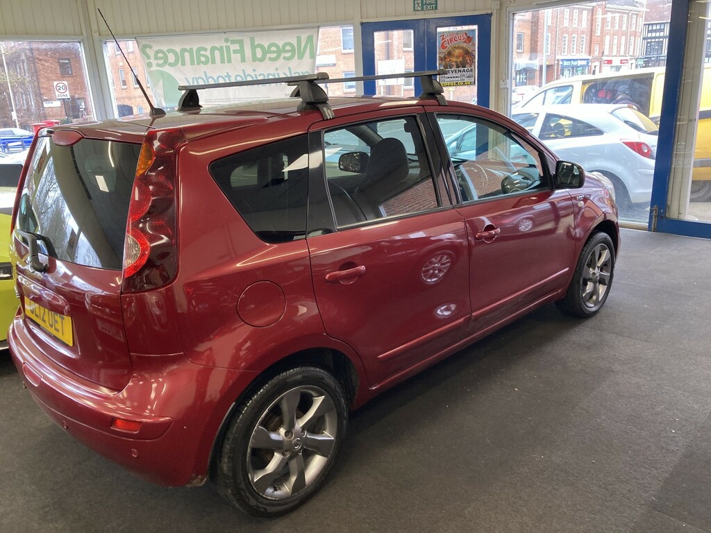 Nissan Note 1.4 16V N-tec GL12OET Red #4