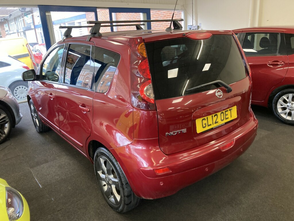 Nissan Note 1.4 16V N-tec GL12OET Red #5