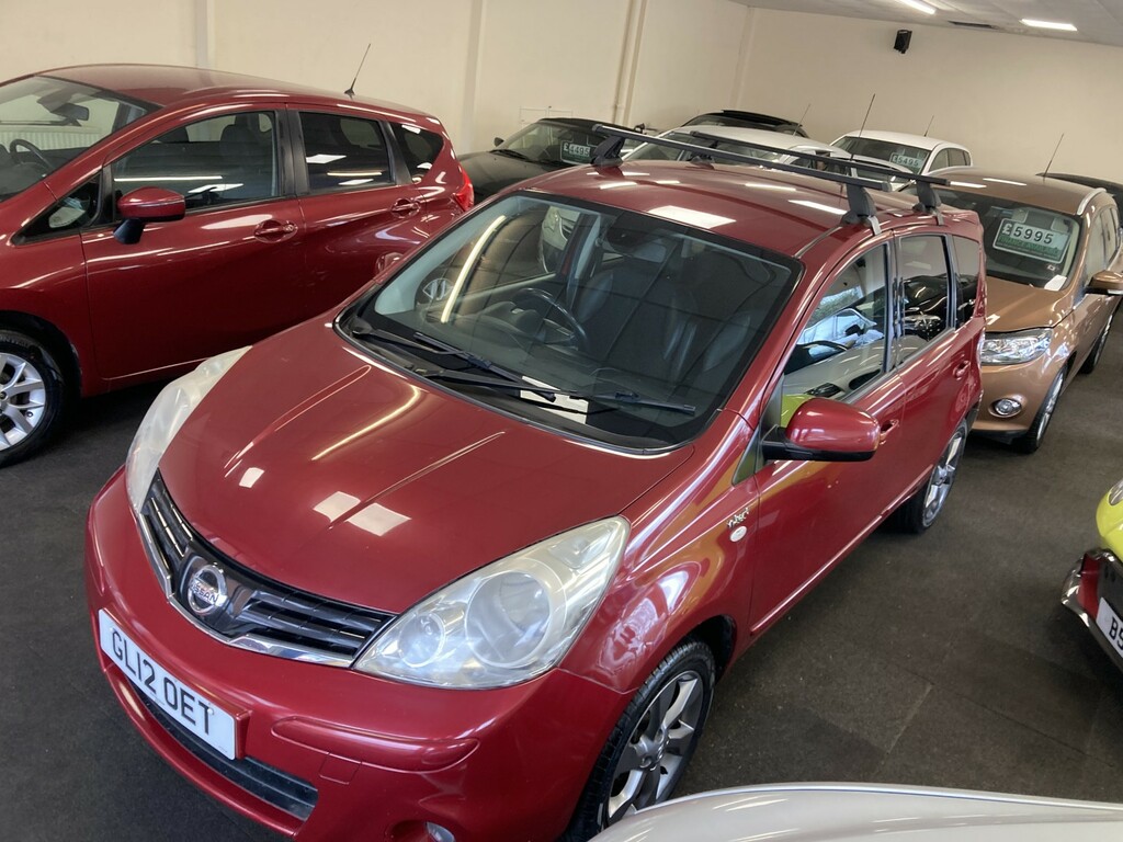 Nissan Note 1.4 16V N-tec GL12OET Red #3
