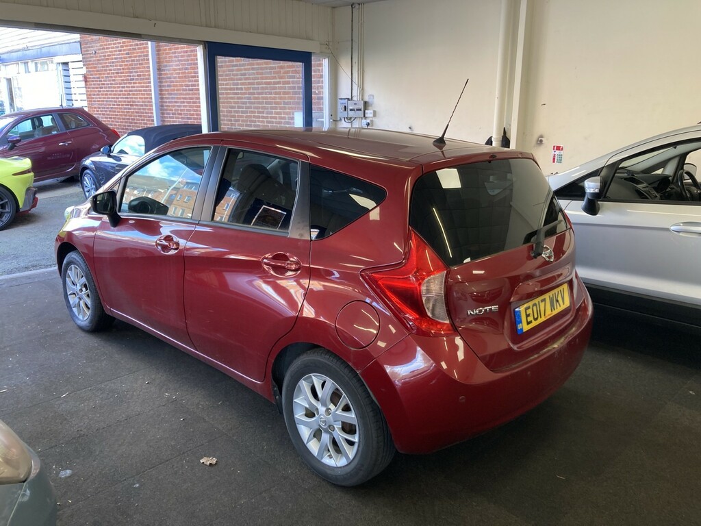 Nissan Note 1.2 Acenta Premium EO17WKV Red #4
