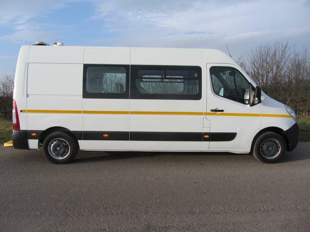 Vauxhall Movano 2.3 Cdti 3500 Fwd L3 Medium Roof Euro 5 White