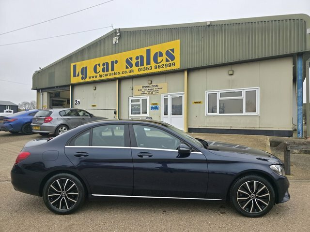 Mercedes-Benz C Class C220d Se Saloon Blue