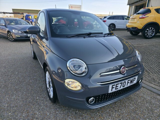 Fiat 500 Mhev Lounge Hatchback FE70FMP Grey #2