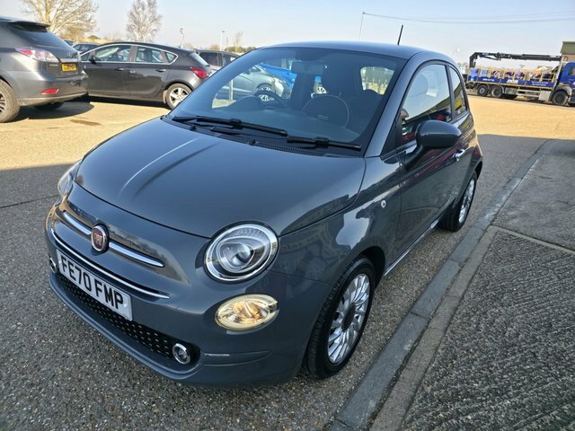Fiat 500 Mhev Lounge Hatchback FE70FMP Grey #4