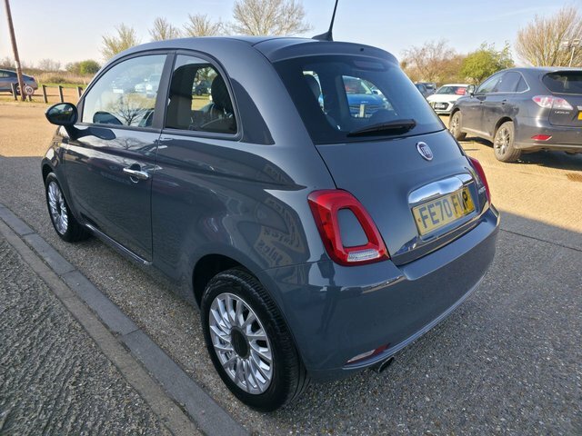 Fiat 500 Mhev Lounge Hatchback FE70FMP Grey #6