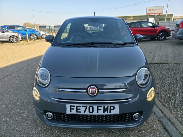 Fiat 500 Mhev Lounge Hatchback FE70FMP Grey #3
