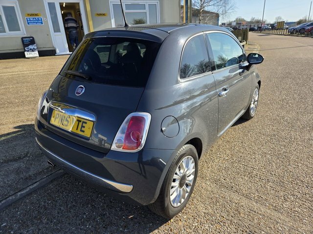 Fiat 500 Lounge Hatchback PN15YTE Grey #4