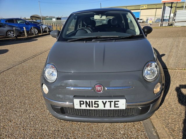 Fiat 500 Lounge Hatchback PN15YTE Grey #5
