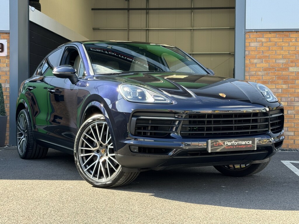Porsche Cayenne Coupe 3.0T V6 Coupe Tiptronics 4Wd Euro Blue