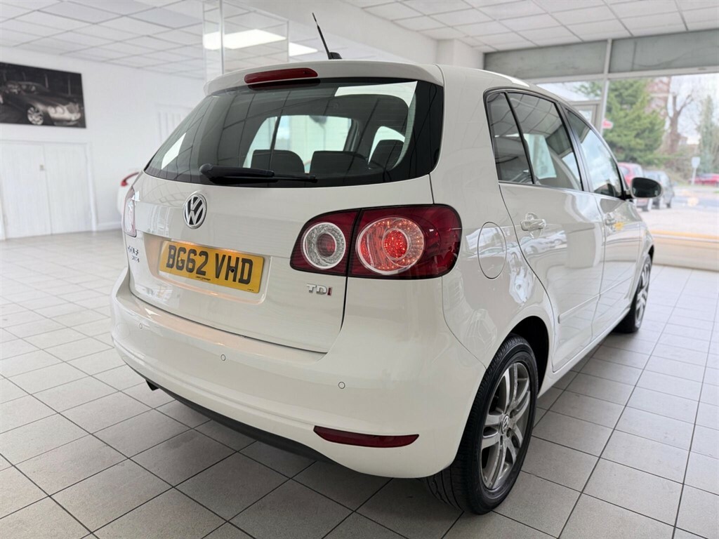 Volkswagen Golf Plus Tdi Se Hatchback White #3