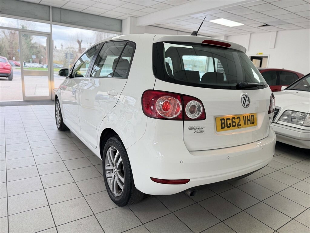 Volkswagen Golf Plus Tdi Se Hatchback White #6