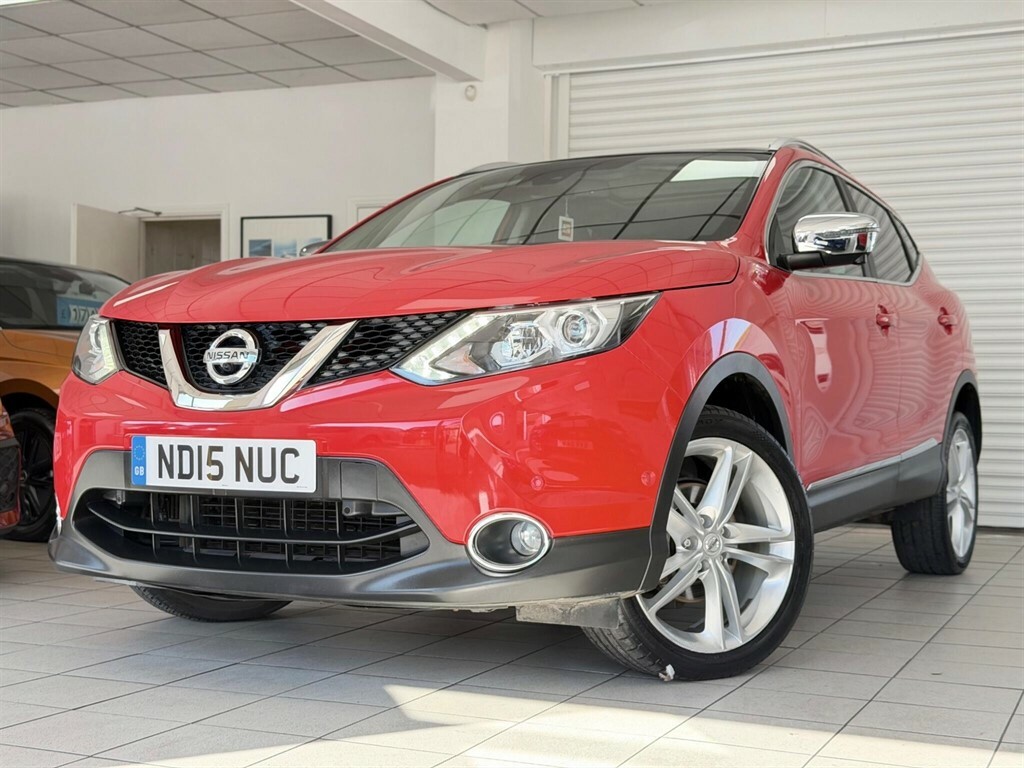 Nissan Qashqai 1.6 Dci Tekna 4Wd Euro 6 Ss Red