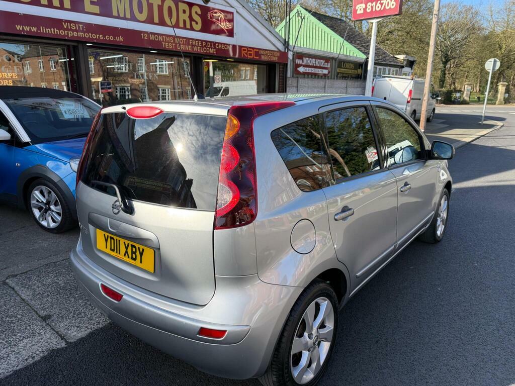 Nissan Note 1.6 16V N-tec Euro 5 Silver #3