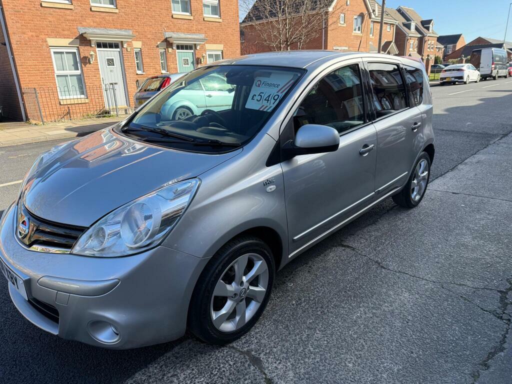 Nissan Note 1.6 16V N-tec Euro 5 Silver #5