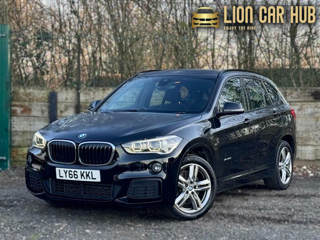 BMW X1 2.0 20I M Sport Xdrive Euro 6 Ss LY66KKL Black #5