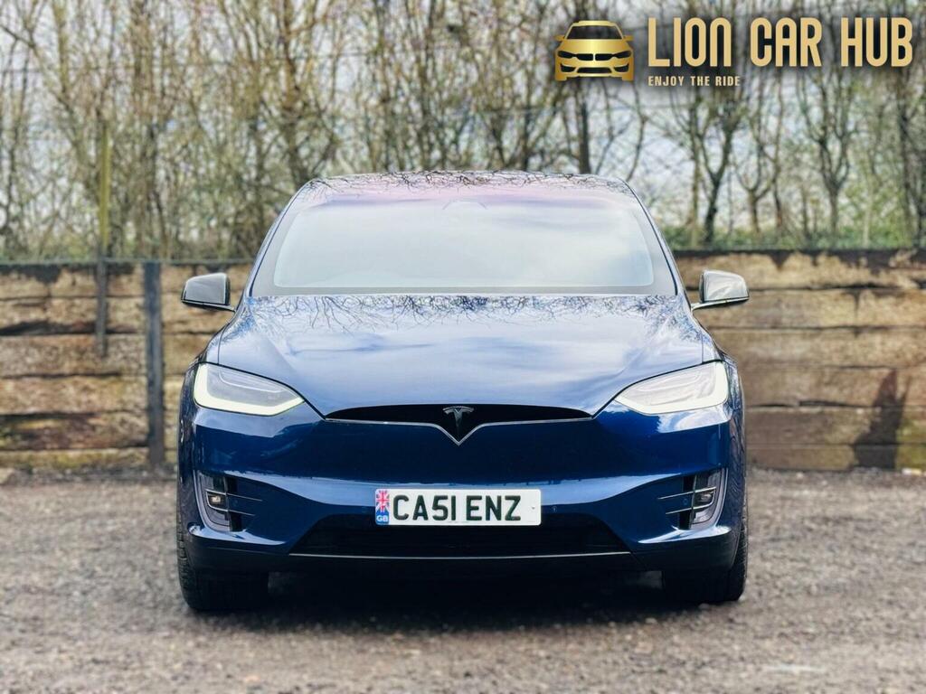 Tesla Model X Suv CA51ENZ Blue #4