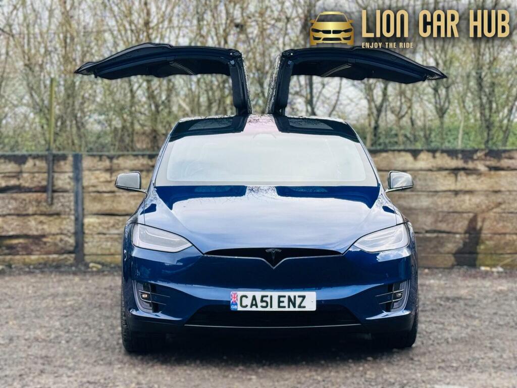 Tesla Model X Suv CA51ENZ Blue #3