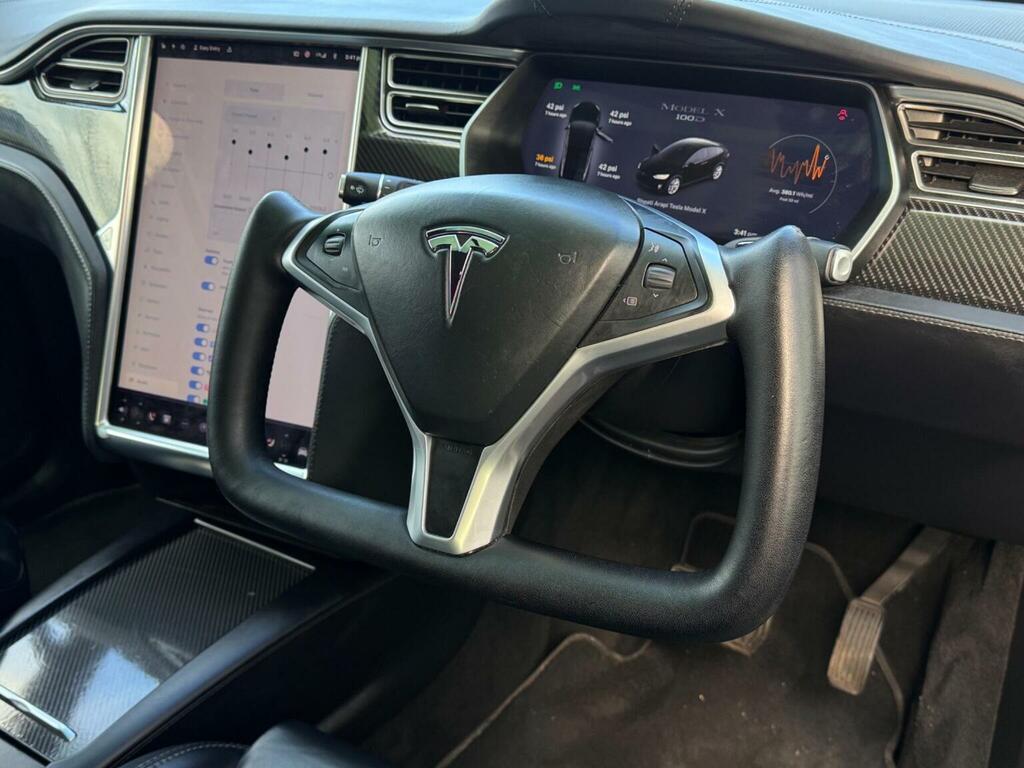 Tesla Model X Suv CA51ENZ Blue #2