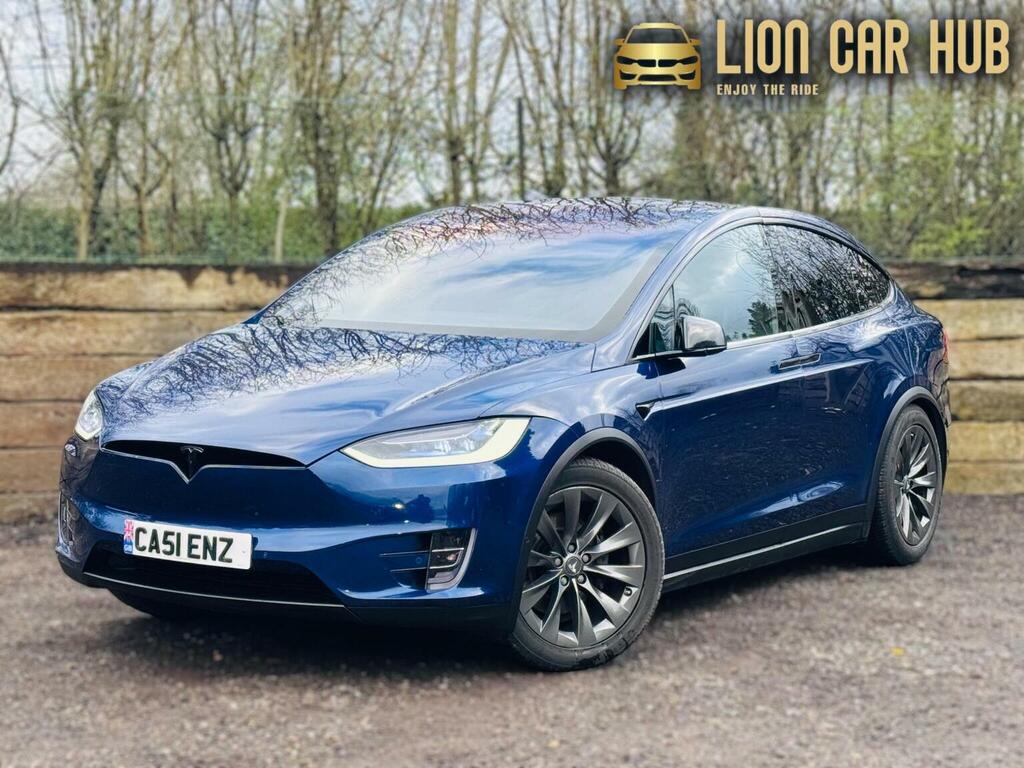 Tesla Model X Suv CA51ENZ Blue #5
