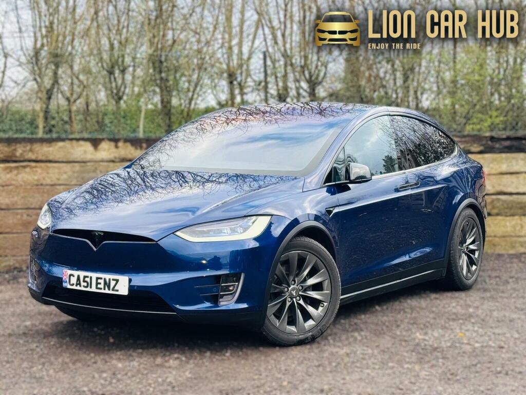 Tesla Model X Suv CA51ENZ Blue #6