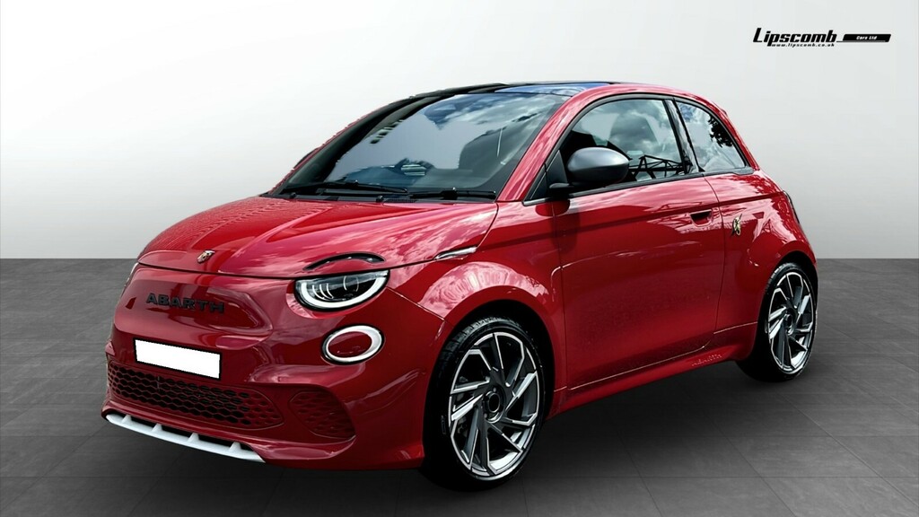Abarth 500 114Kw 42.2Kwh GJ26UWH Red #3