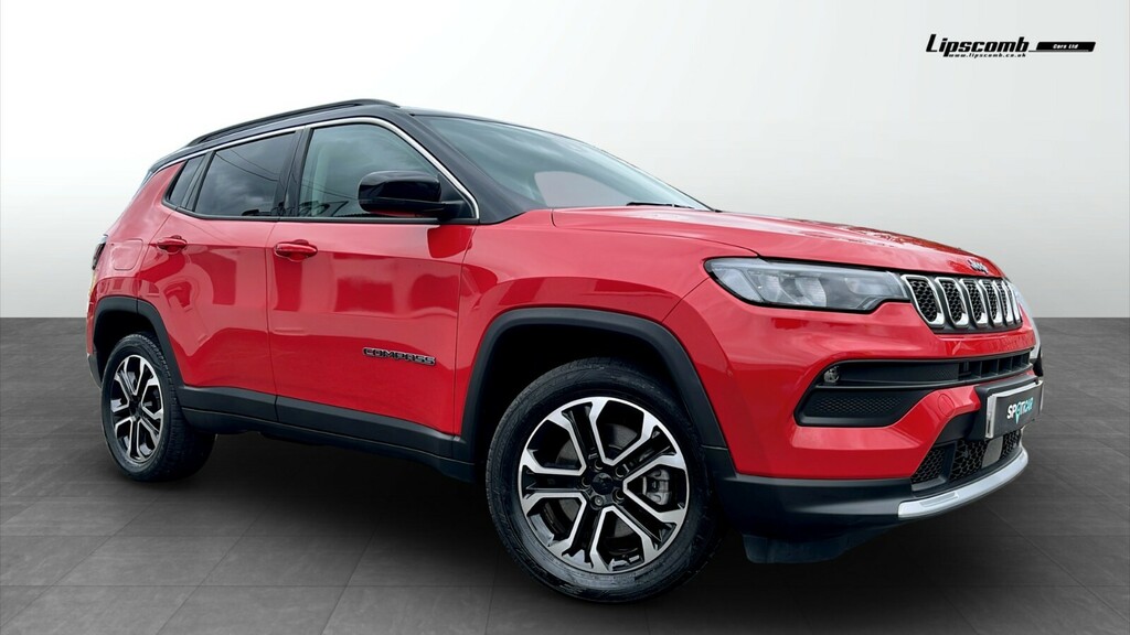 Jeep Compass 1.3 T4 Gse 4Xe Phev Limited WA24NZV Red #2