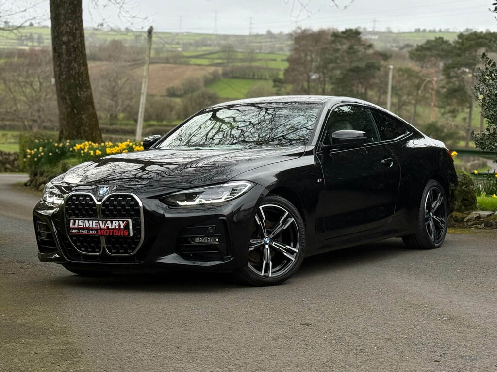BMW 4 Series 420D Xdrive Mht M Sport Step Black