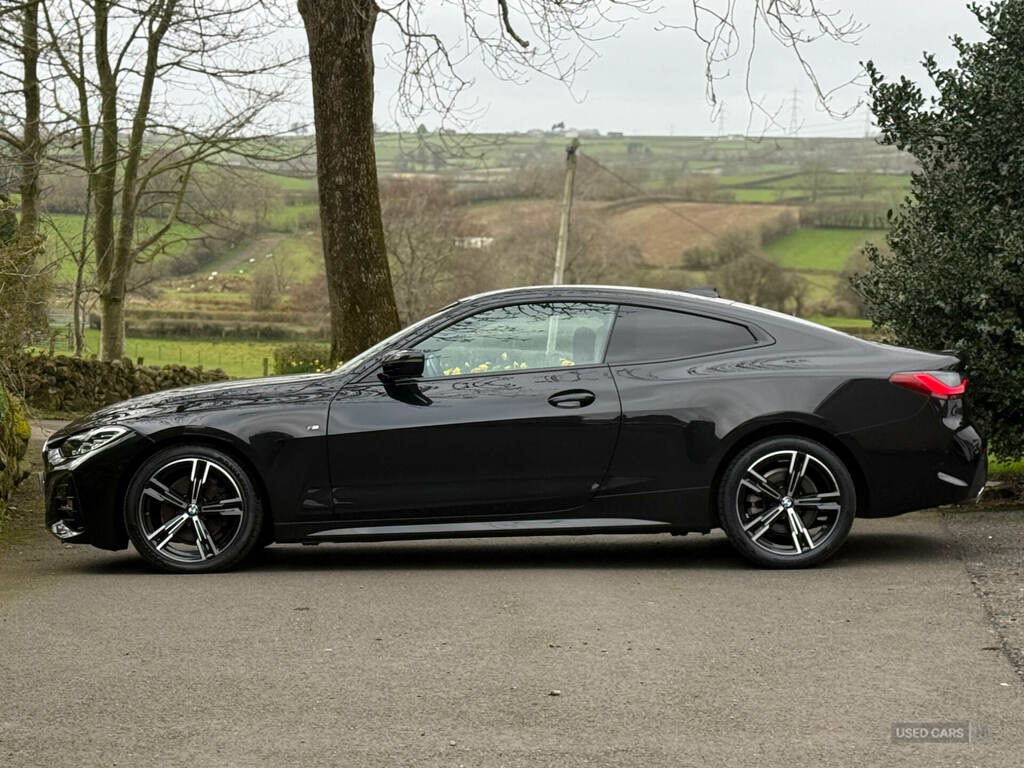 BMW 4 Series 420D Xdrive Mht M Sport Step PO22TXZ Black #5
