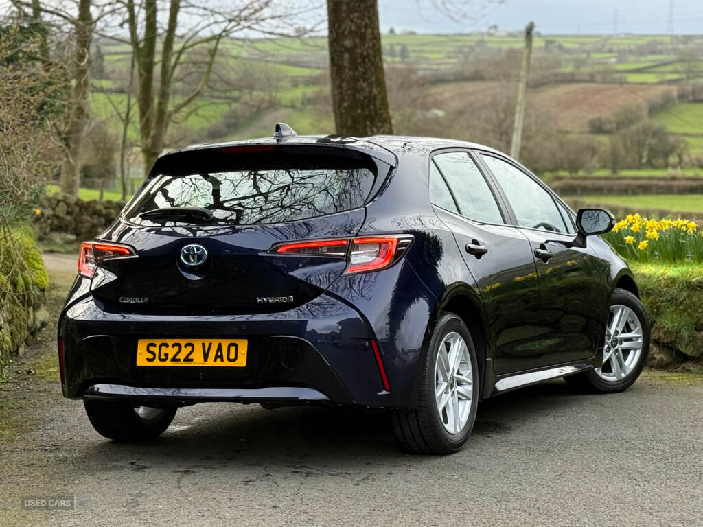 Toyota Corolla 1.8 Vvt-i Hybrid Icon Tech Cvt SG22VAO Blue #2