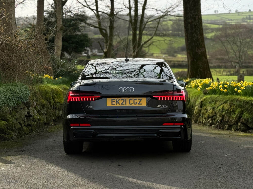 Audi A6 40 Tdi Quattro Black Edition S Tronic EK21CGZ Grey #4