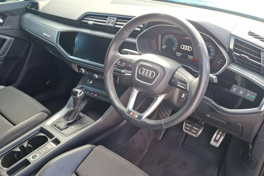 Audi Q3 35 Tdi S Line S Tronic Blue #4