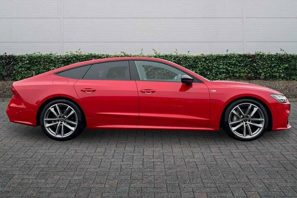 Audi A7 45 Tfsi Quattro Black Edition S Tronic Red #4
