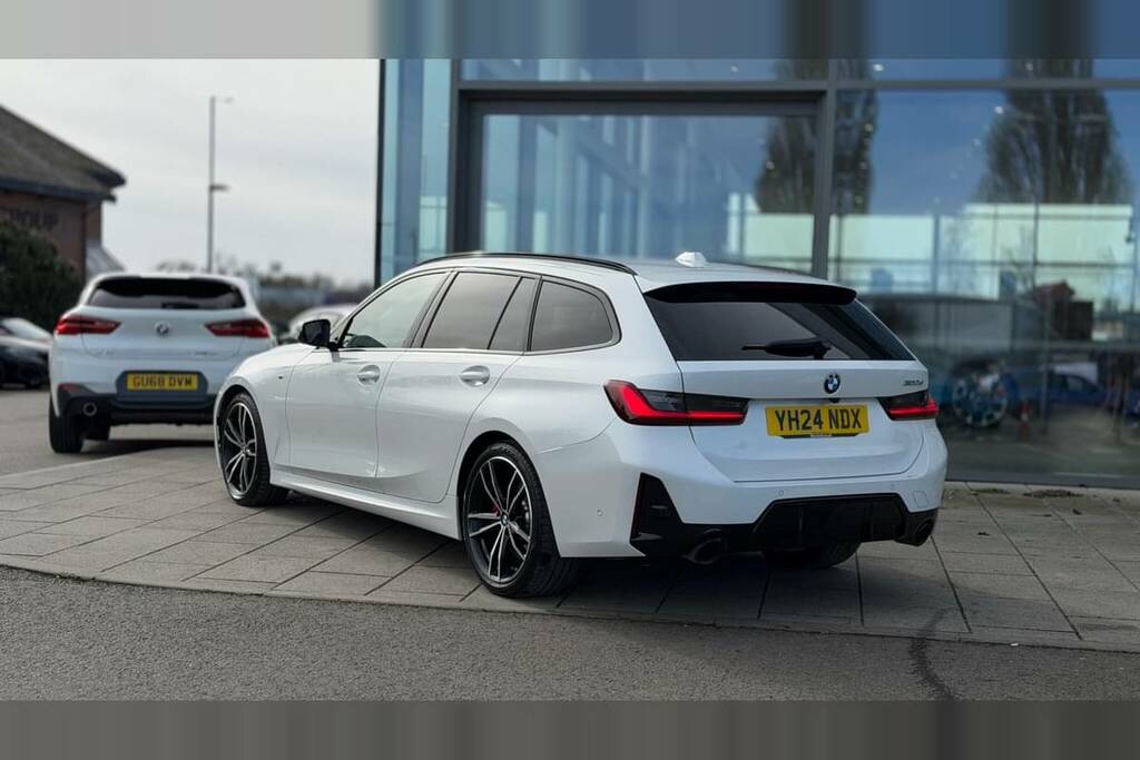 BMW 3 Series 320D Mht M Sport Step YH24NDX White #2