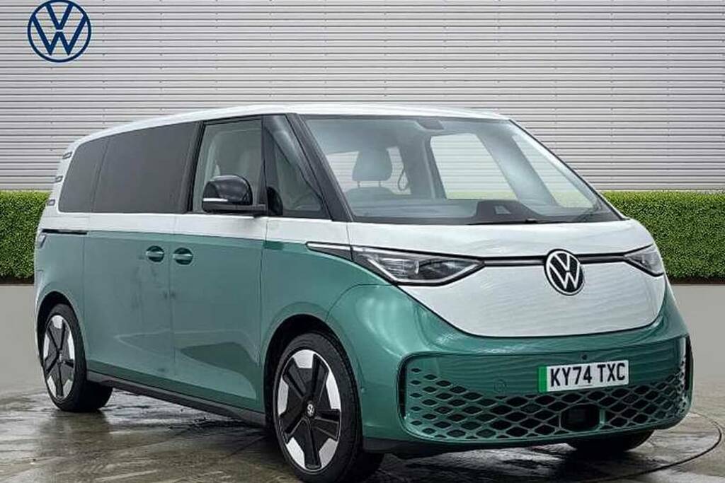 Volkswagen ID.Buzz 210Kw Style Pro 86Kwh Lwb 7 Seat Green
