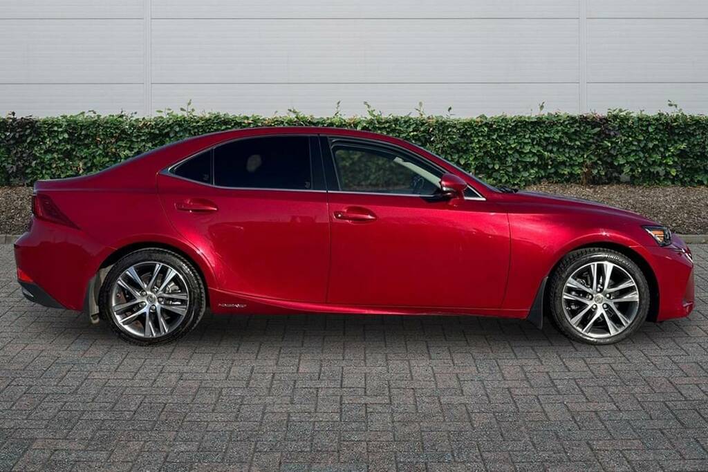 Lexus IS 300H Advance Cvt Premium Navigation YY68GXT Red #5