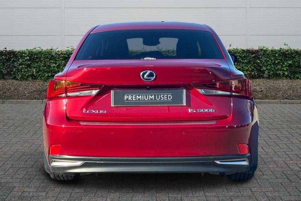 Lexus IS 300H Advance Cvt Premium Navigation YY68GXT Red #4