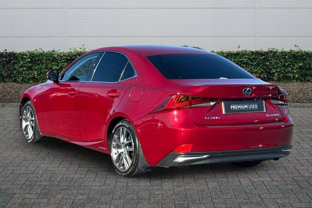 Lexus IS 300H Advance Cvt Premium Navigation YY68GXT Red #2