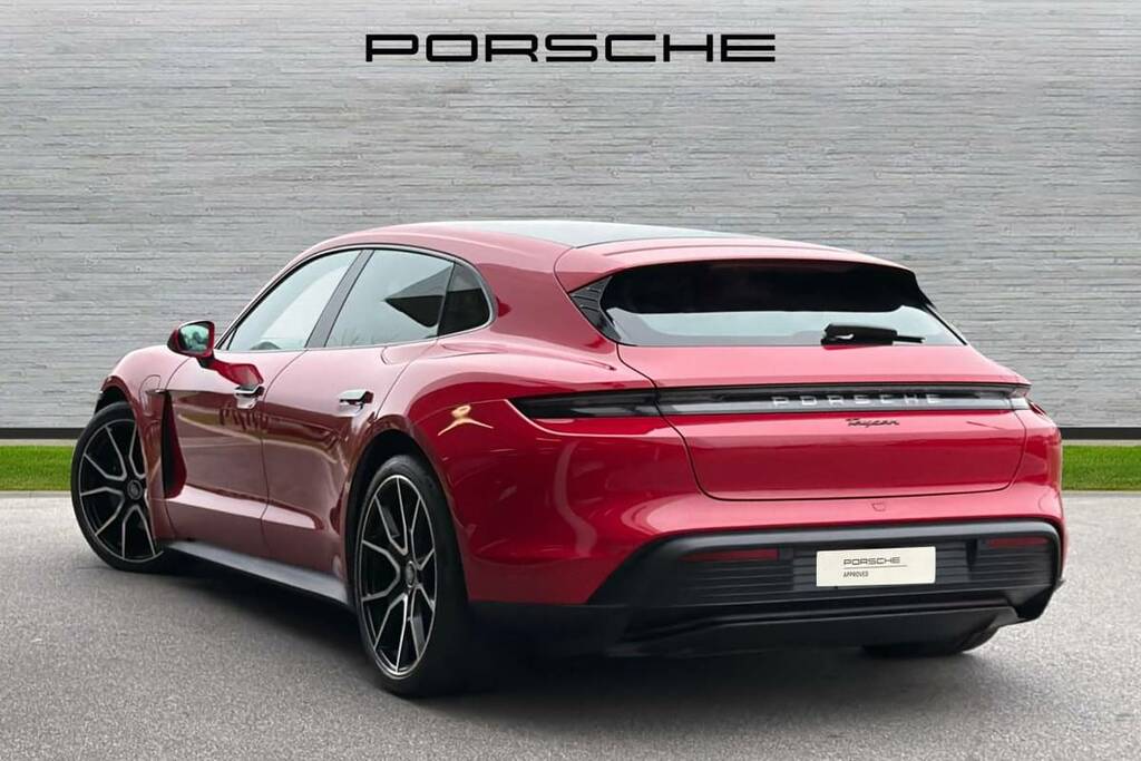 Porsche Taycan 350Kw 93Kwh Rwd Red #3