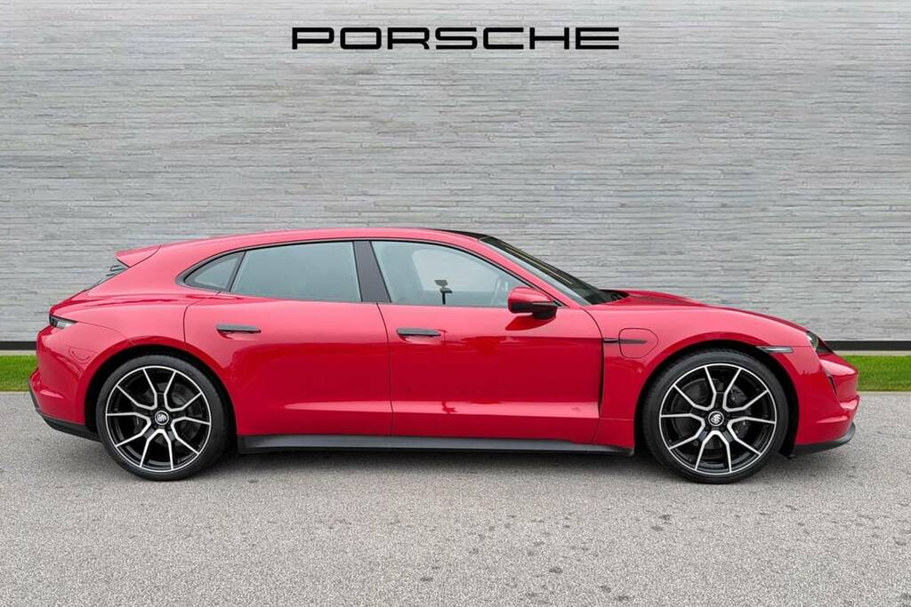 Porsche Taycan 350Kw 93Kwh Rwd Red #2