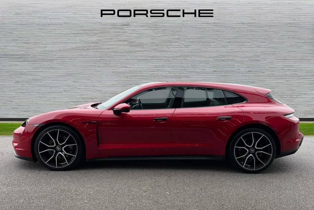 Porsche Taycan 350Kw 93Kwh Rwd Red #6