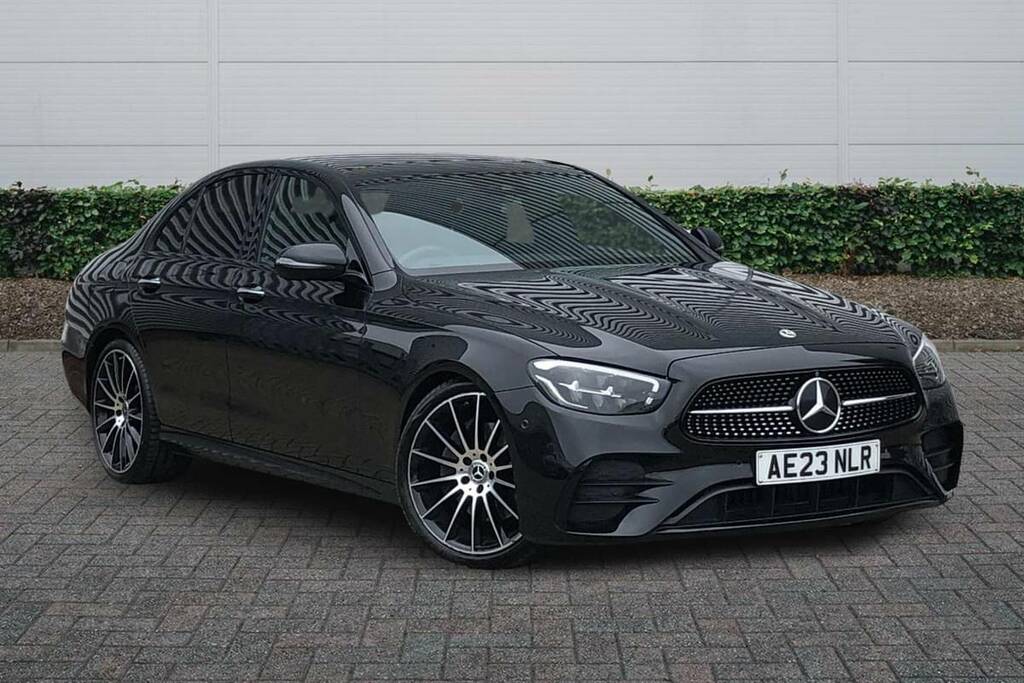 Mercedes-Benz E Class E220d 200 Amg Line Night Ed Prem 9G-tronic Black
