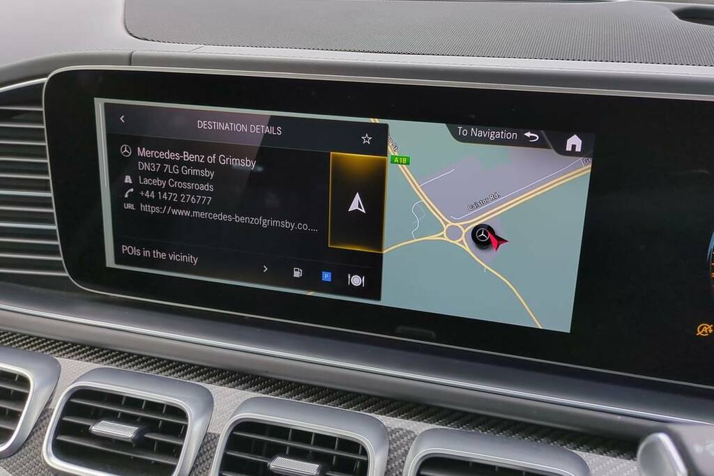 Mercedes-Benz GLS Class 63 4Matic Night Edition Executive Tct WX22WZU Black #3