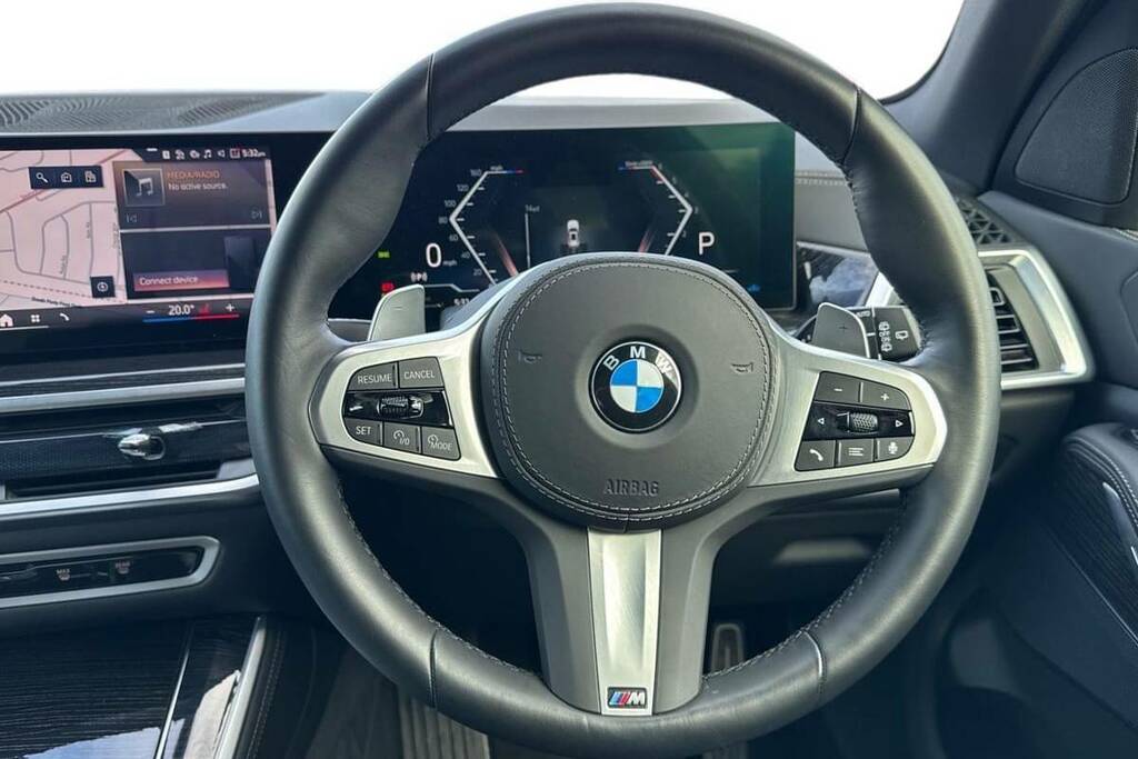 BMW X5 Xdrive30d Mht M Sport AP74DYV White #5
