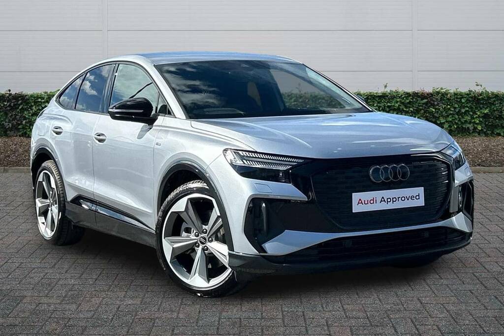 Audi Q4 E Tron 150Kw 40 63Kwh Black Edition Silver