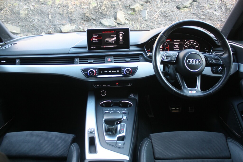 Audi A4 3.0 Tdi V6 S Line SN66VFY Grey #2
