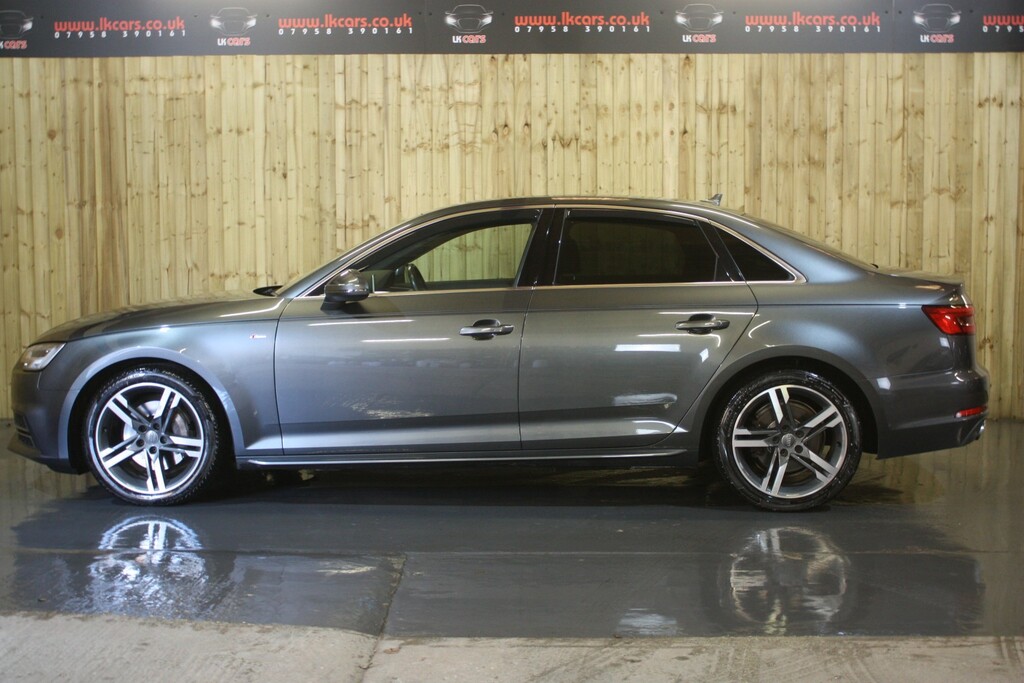 Audi A4 3.0 Tdi V6 S Line SN66VFY Grey #6